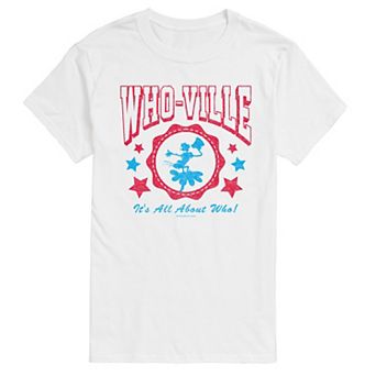Big & Tall Dr. Seuss Who-ville Americana Collegiate Graphic Tee