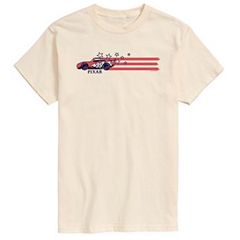 Big & Tall Disney / Pixar's Cars Americana Stars & Stripes Graphic Tee
