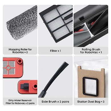 Eufy Replacement Parts Kit for Omni E25 & E28 Robotic Vacuums