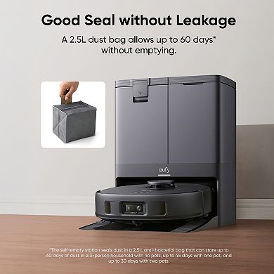 Eufy 2.5L Dust Bags 6-Pack for Omni X10 Pro Robotic Vacuum