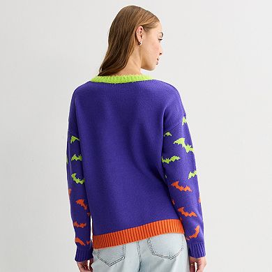 Womens' Jollidays Peanuts Spooky Sweater