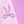 Pink Bow Print