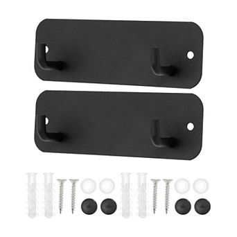 2 pc Coat Rack, Coat Hooks Wall Mount, Wall Hooks for Hanging, Hat Rack with 2 Coat Hooks