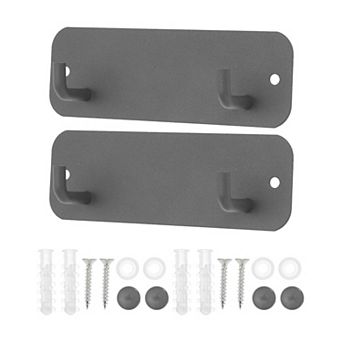 2 pc Coat Rack, Coat Hooks Wall Mount, Wall Hooks for Hanging, Hat Rack with 2 Coat Hooks