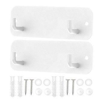 2 pc Coat Rack, Coat Hooks Wall Mount, Wall Hooks for Hanging, Hat Rack with 2 Coat Hooks