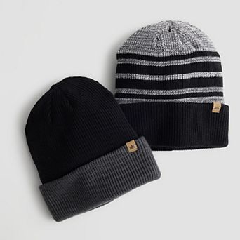 ZeroXposur 2-Pack Reversible Beanies