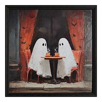 Decorative Ghost Date Framed Wall Art