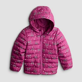 Baby & Toddler Girl Jumping Beans® Lightweight Hooded Jacket