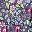 Purple Tight Foral