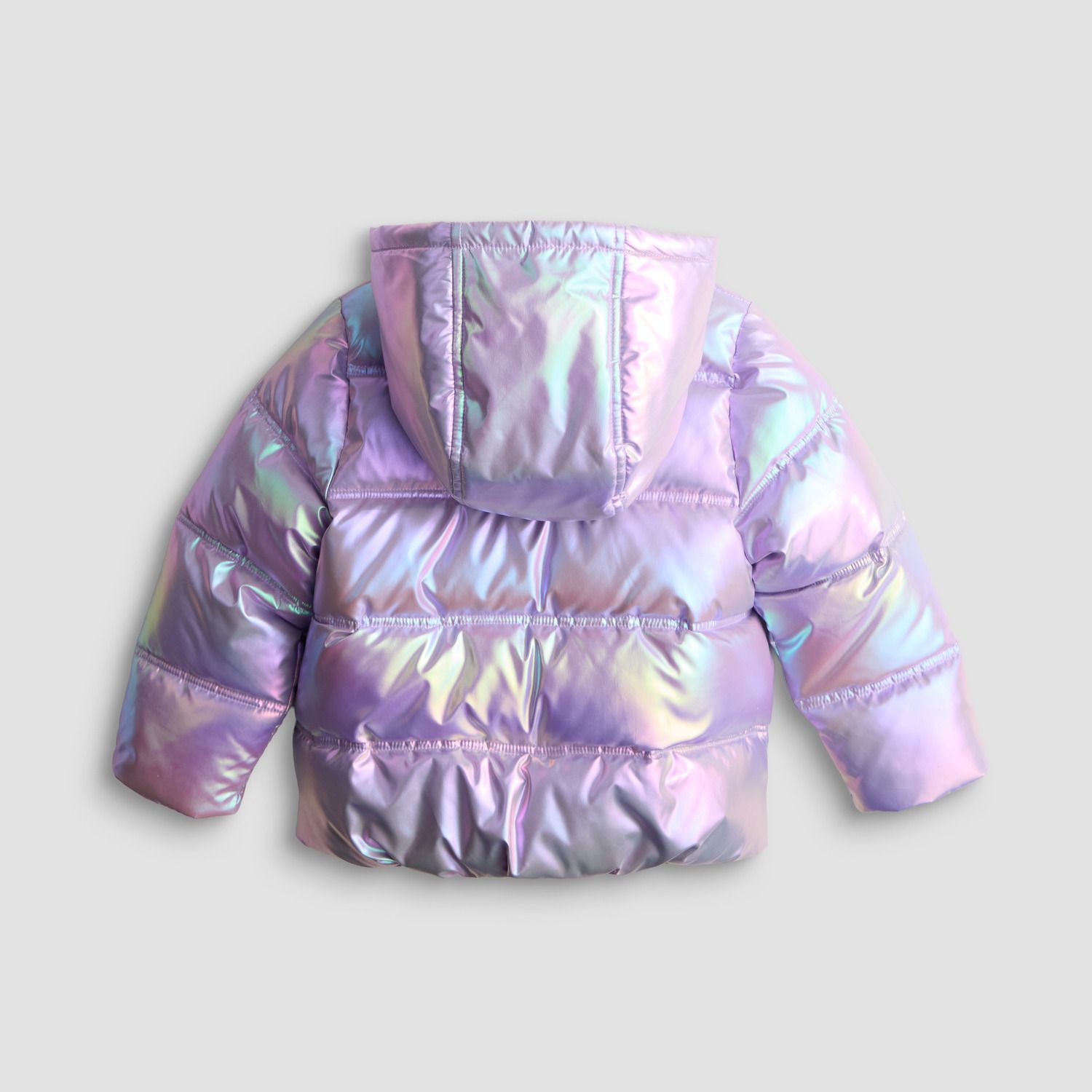 Куртка Jumping Beans® Heavyweight Puffer для девочек-малышей, цвет: Фиолетовый — фото 2