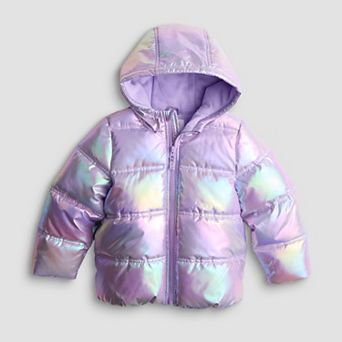Baby & Toddler Girl Jumping Beans® Heavyweight Puffer Jacket