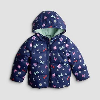 Baby & Toddler Girl Jumping Beans® Heavyweight Puffer Jacket