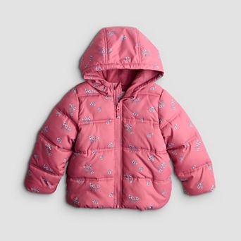 Baby & Toddler Girl Jumping Beans® Heavyweight Puffer Jacket