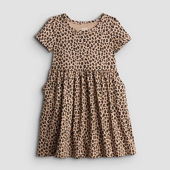 Baby & Toddler Girl Jumping Beans® Core Short Sleeve Jersey Dress