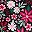 Blk Tight Floral