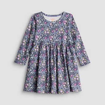 Baby & Toddler Girl Jumping Beans® Long Sleeve Jersey Dress