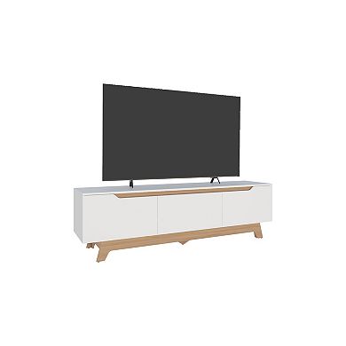 DEPOT E-SHOP Curlew TV Stand, 2 Doors, 1 Drawer