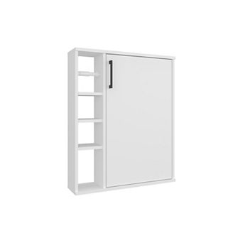 DEPOT E-SHOP Clayton Medicine Cabinet, 1 Door, 7 Shelves