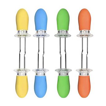 Mr. Bar-B-Q 8 pc Colored Handle Corn Holders Set
