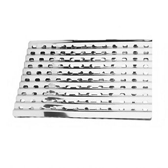 Mr. Bar-B-Q Stainless Steel 12" x 18" Dual Sided Reusable BBQ Sheet