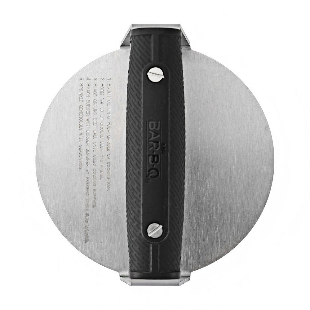 Mr. Bar-B-Q Stainless Steel Burger Smasher Press