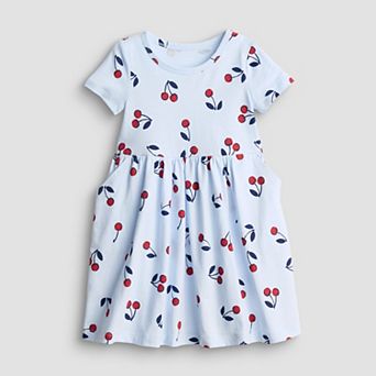 Girls 4-12 Jumping Beans® Short Sleeve Jersey Dress
