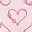 Pink Bow Heart