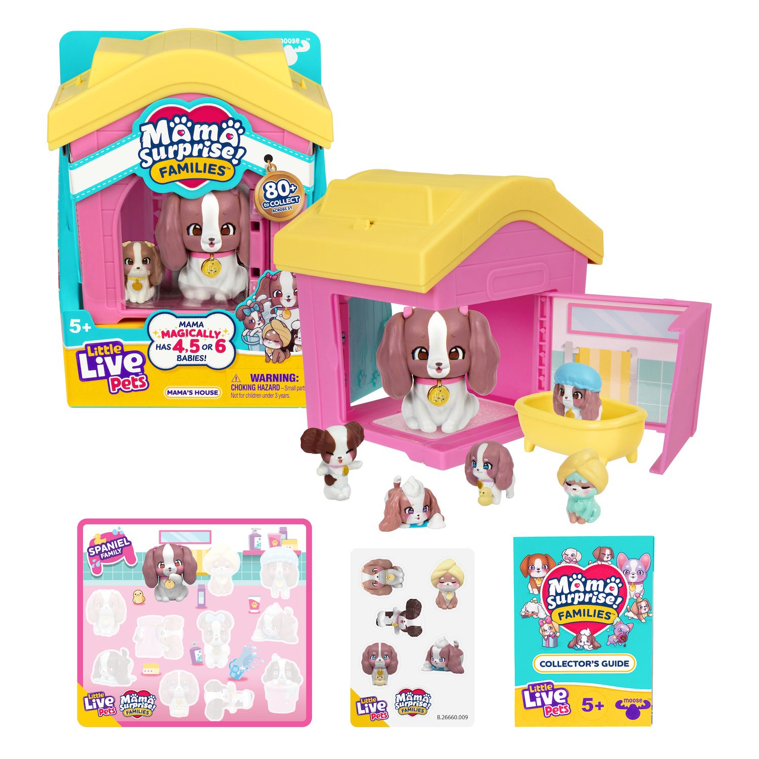 Детские фигурки Little Live Pets Mama Surprise Families Mama's House Playset - Styles May Vary