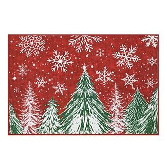 Washable Area Rug for Living Room Modern Abstract Non Slip Bedroom Rugs Large Non Slip Floor Cover