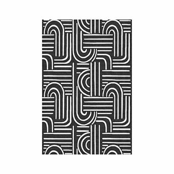 Washable Area Rug for Living Room Modern Abstract Non Slip Bedroom Rugs Large Non Slip Floor Cover