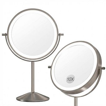 ANIXOL LED Vanity Mirror with 10X Magnifier