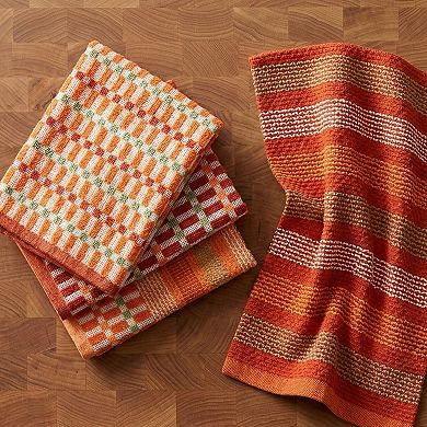 Celebrate Together™ Fall 8-Pack Fall Pattern Dishcloths
