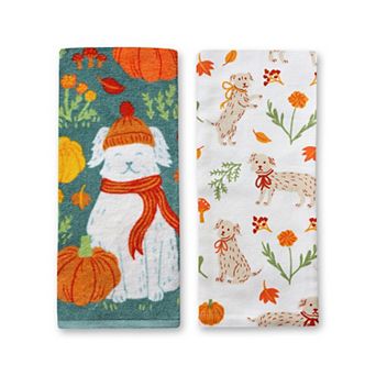 Celebrate Together™ Fall 2 pc Dog Kitchen Towel Set