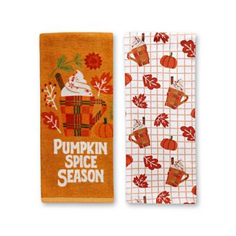 Celebrate Together™ Fall 2 pc Pumpkin Spice Kitchen Towel Set