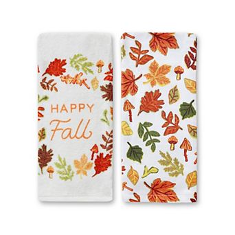 Celebrate Together™ Fall 2 pc Happy Fall Kitchen Towel Set