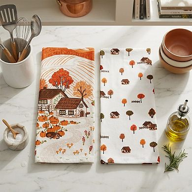 Celebrate Together™ Fall 2-Piece Cottage Kitchen Towel Set