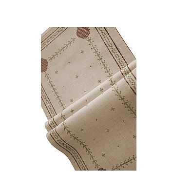 Celebrate Together™ Fall Faux Embroidery Pumpkin Table Runner