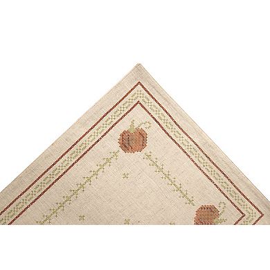 Celebrate Together™ Fall Faux Embroidery Pumpkin Placemat