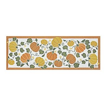 Celebrate Together™ Fall Pumpkin Tapestry Table Runner