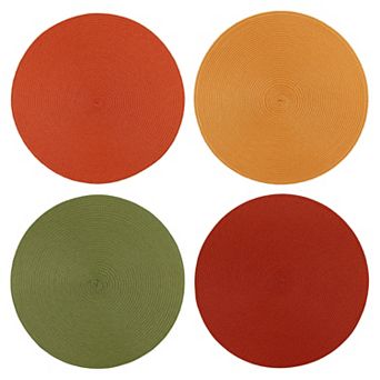 Celebrate Together™ Fall 4-Pack Round Placemats