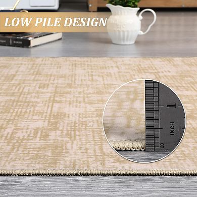 ANIXOL Modern Washable Area Rug