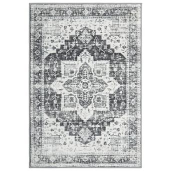Area Rug Vintage Rug Vintage Area Rug Indoor Floor Cover Print Carpet Distressed