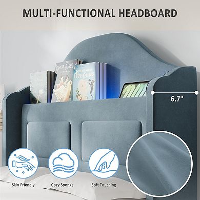 Twin Bed Frame with Lights