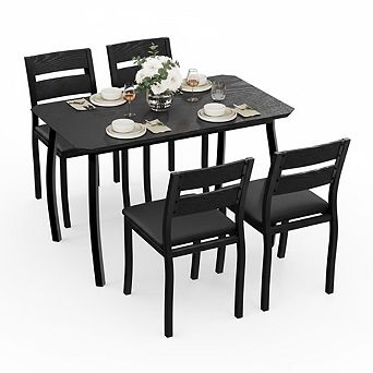 ANIXOL 5 pc Dining Table Set for 4