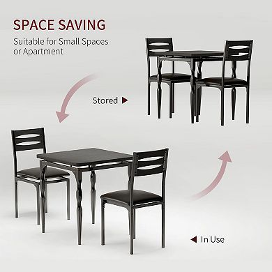 ANIXOL 3-Piece Dining Table Set for 2