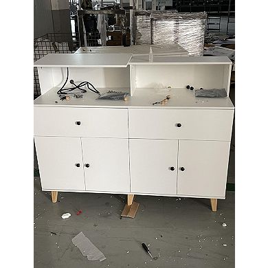 ANIXOL Storage Cabinet with Power Outlets