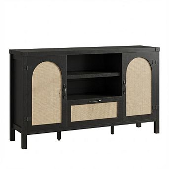 Craze Ventures Rattan Buffet Cabinet with Storage