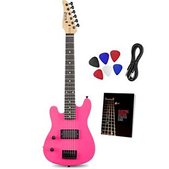 LyxPro CS 30” Beginner Electric Guitar Kit with Guitar, Amp Cable, 6 Picks & More