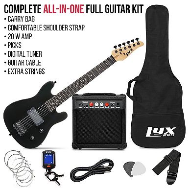 Lyxpro Electric Guitar Kit, 30” Electric Guitar With Amp & Electric Guitar Accessories