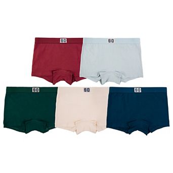 Girls 7-16 SO® 5-Pack Cotton Blend Boyshort Underwear